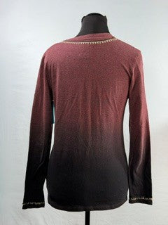CF17-34 WINE DIP DYE TOP M