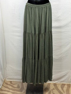 CF82-19 GREEN SKIRT S