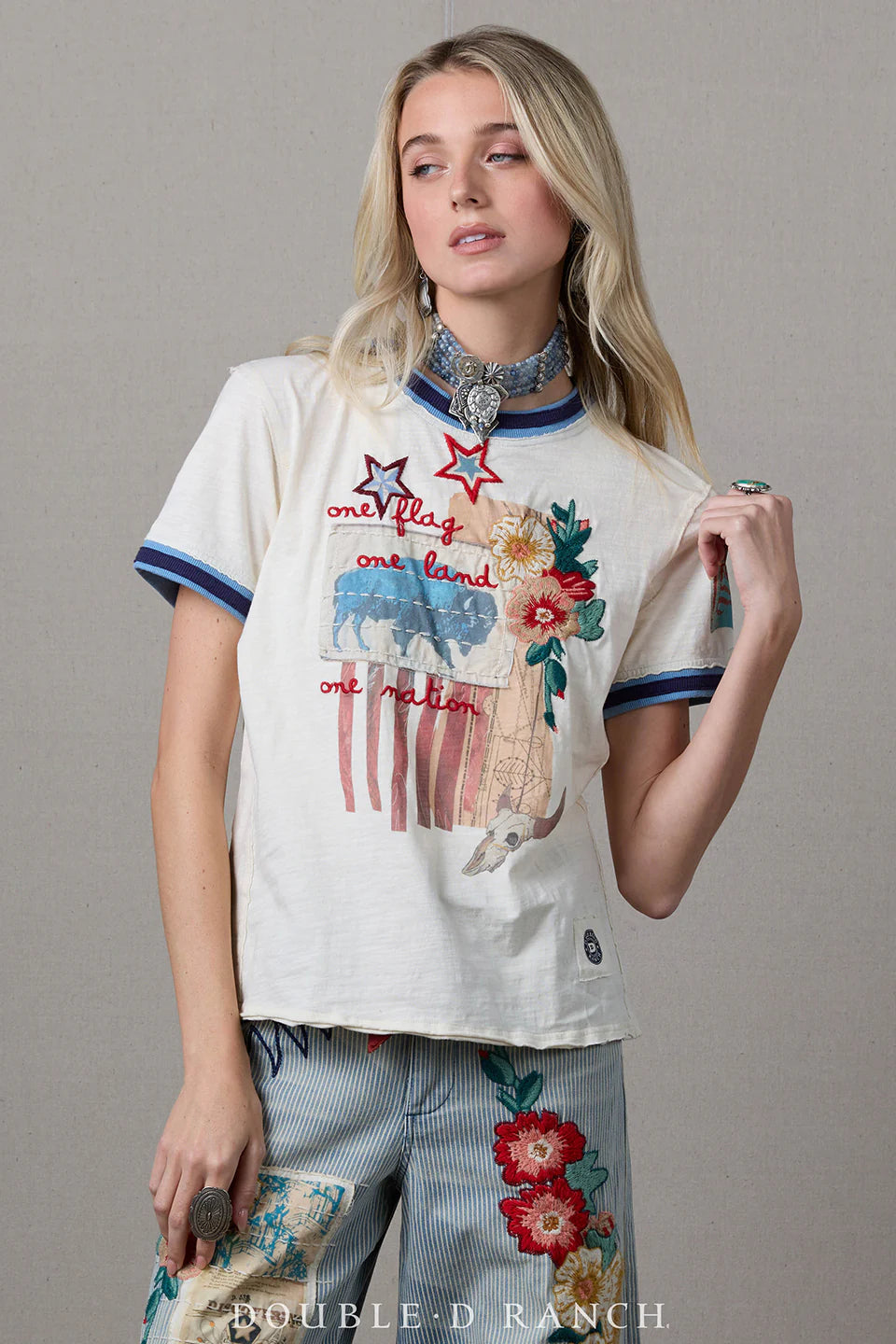 AMERICA TAPESTRY TOP T4216