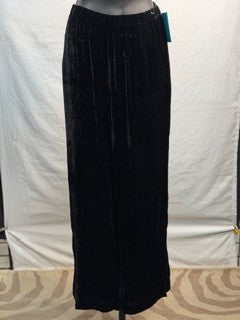 CF42-203 WIDE LEG VELVET PANT S
