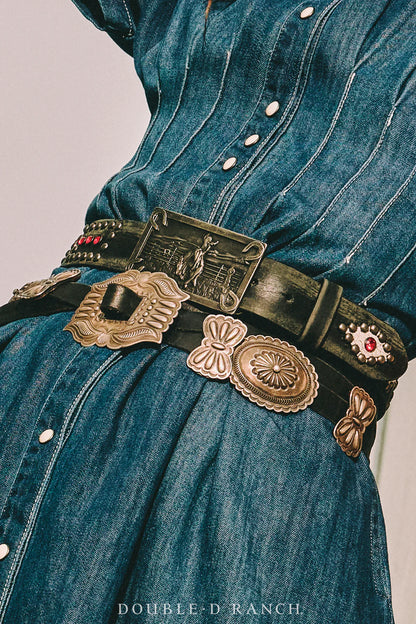 STUD COUNTRY BELT-816B