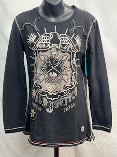 CF52-167 BLK JUSTICE TOP M