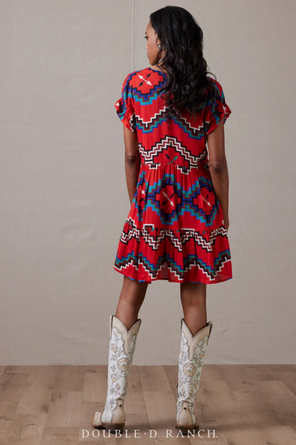 FIRE WEAVER DRESS D1445