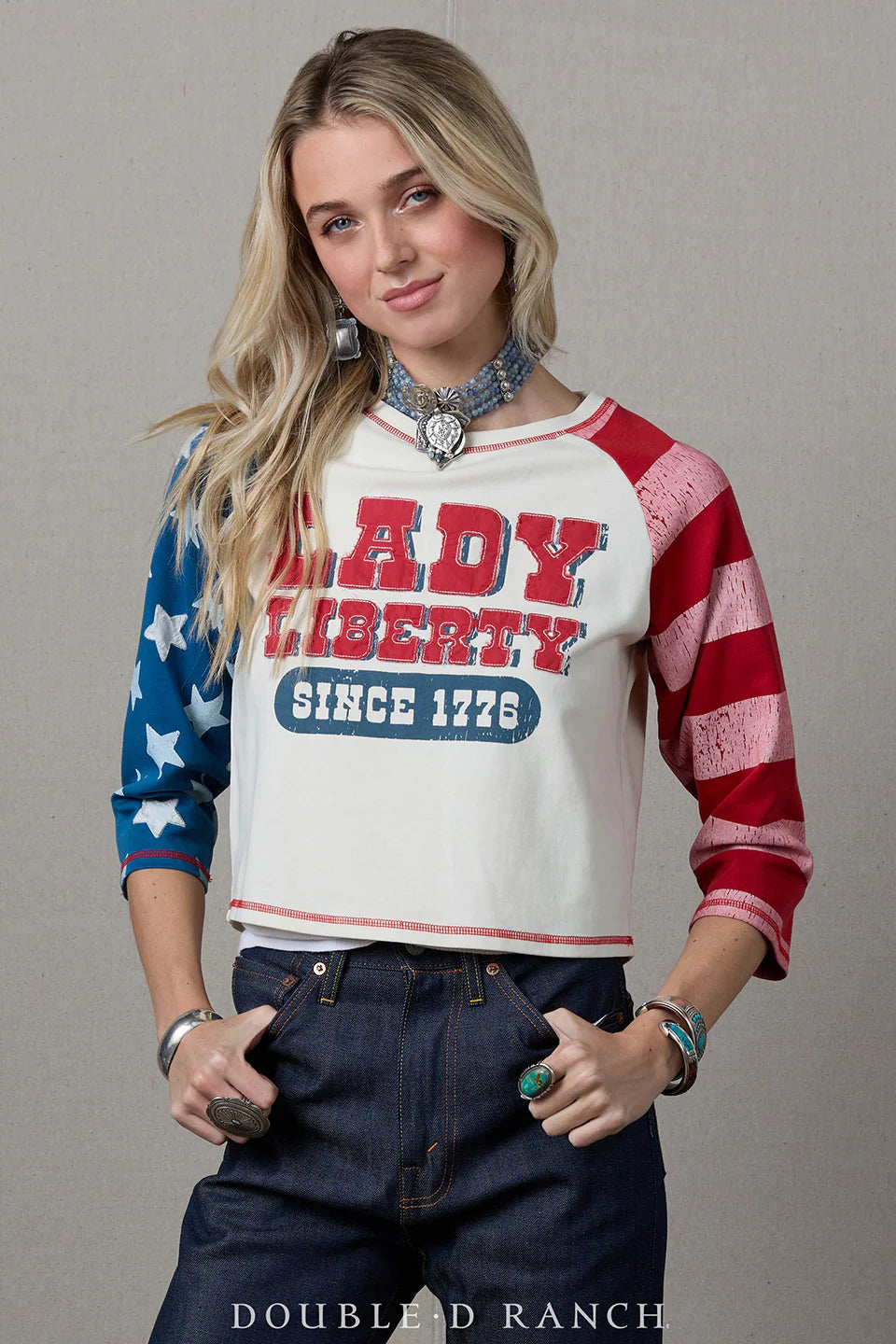 LADY LIBERTY TOP T4215