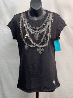 CF52-187 CHAINS & CHARMS TOP M