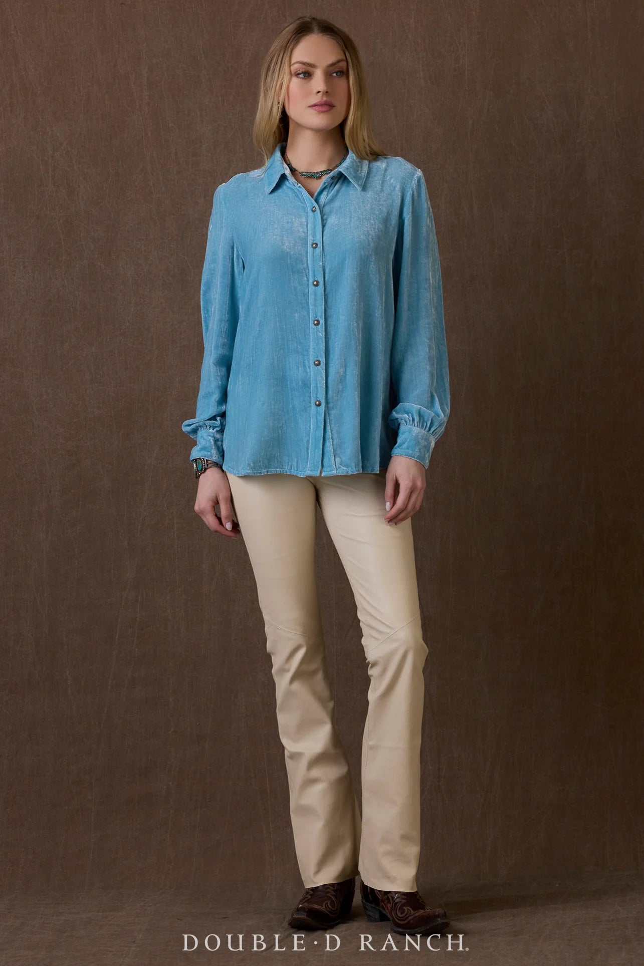 THROUGH THE WRINGER BLOUSE T4131
