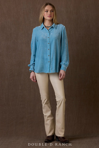 THROUGH THE WRINGER BLOUSE T4131