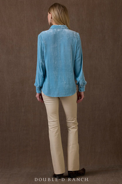 THROUGH THE WRINGER BLOUSE T4131