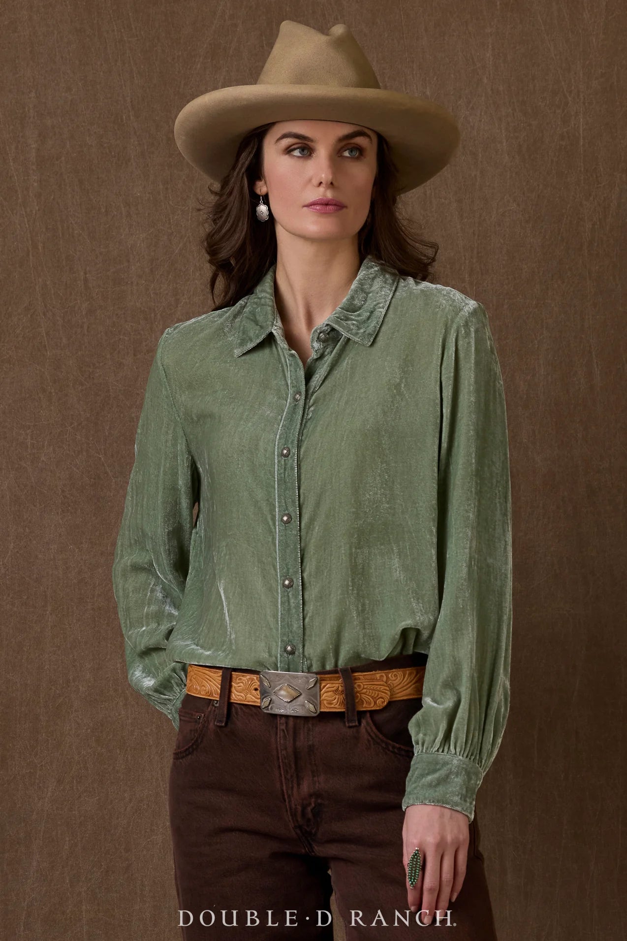 THROUGH THE WRINGER BLOUSE T4131