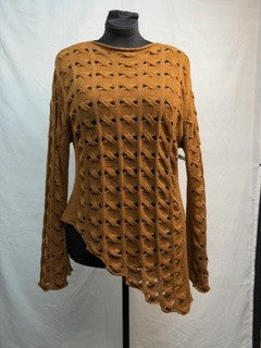 CF86-22 GOLD HOLY SWEATER XL