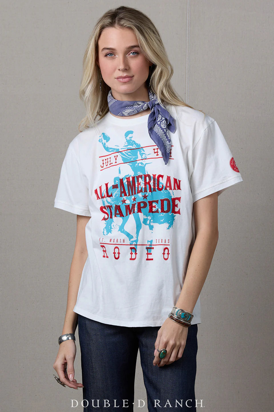 ALL AMERICAN STAMPEDE TEE T4221