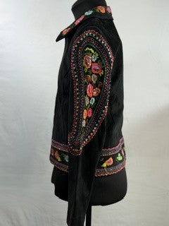 CF17-35 BLK SCULLY SUEDE JACKET S