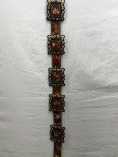 CF14-140 6 SQUARE COWGIRL BELT 40