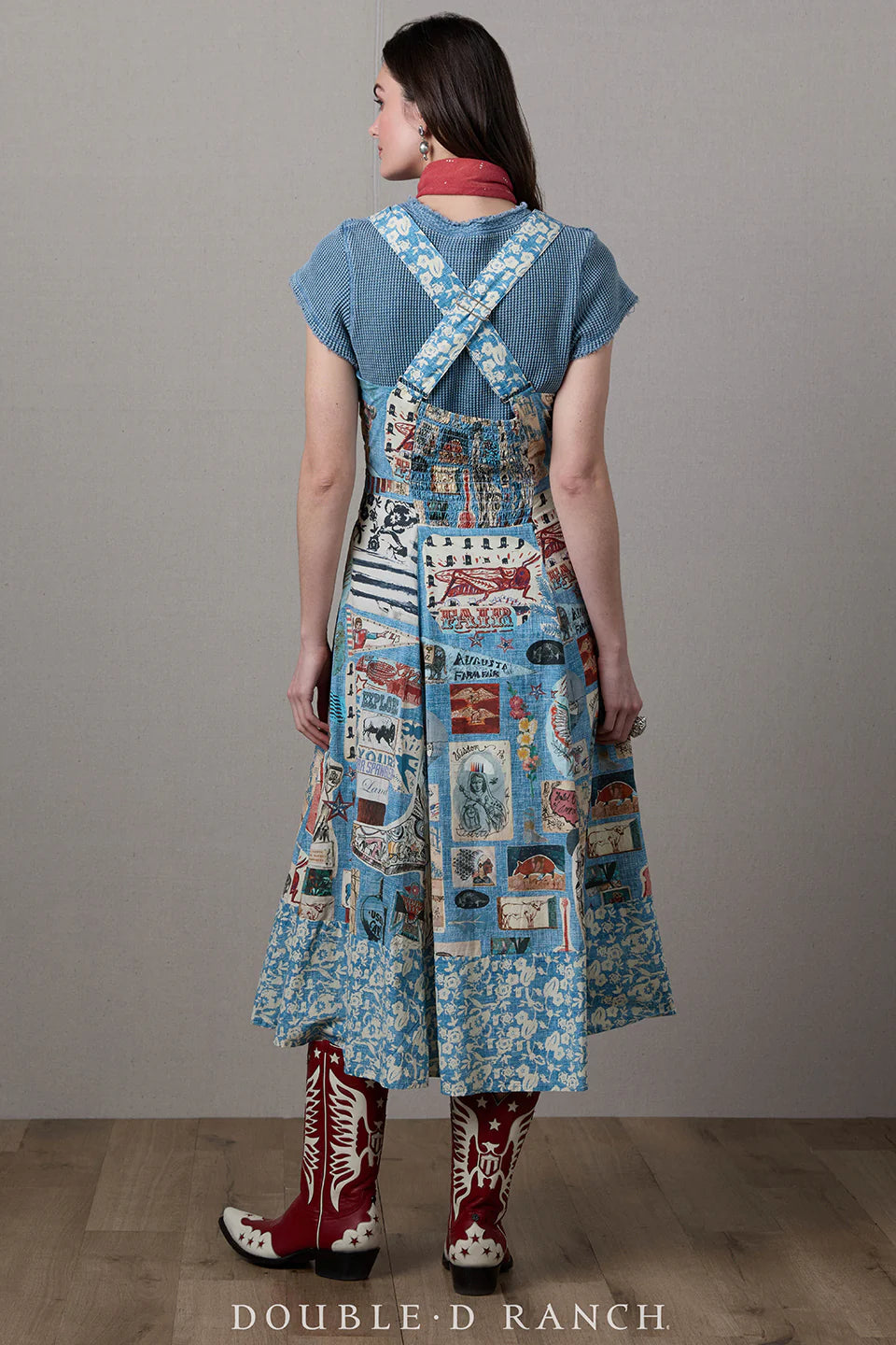 SEA TO SHINING SEA APRON D1510