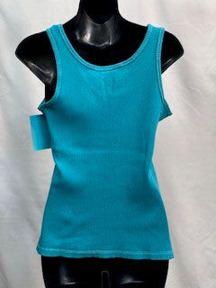CF52-194 TURQ RIBBED TANK M