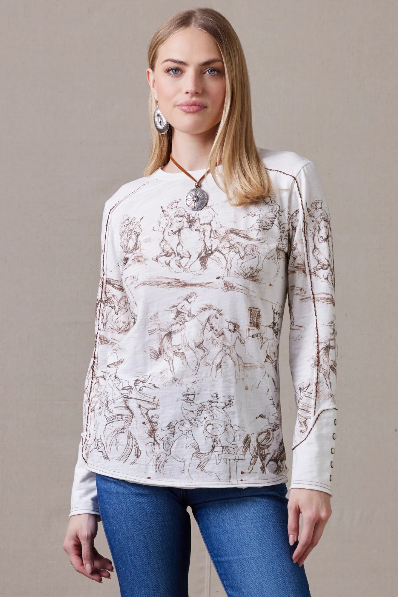 TAKE REINS TEE T4038