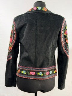 CF17-35 BLK SCULLY SUEDE JACKET S