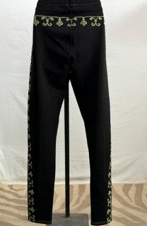 CF86-68 BLK PANT W/EMB XL