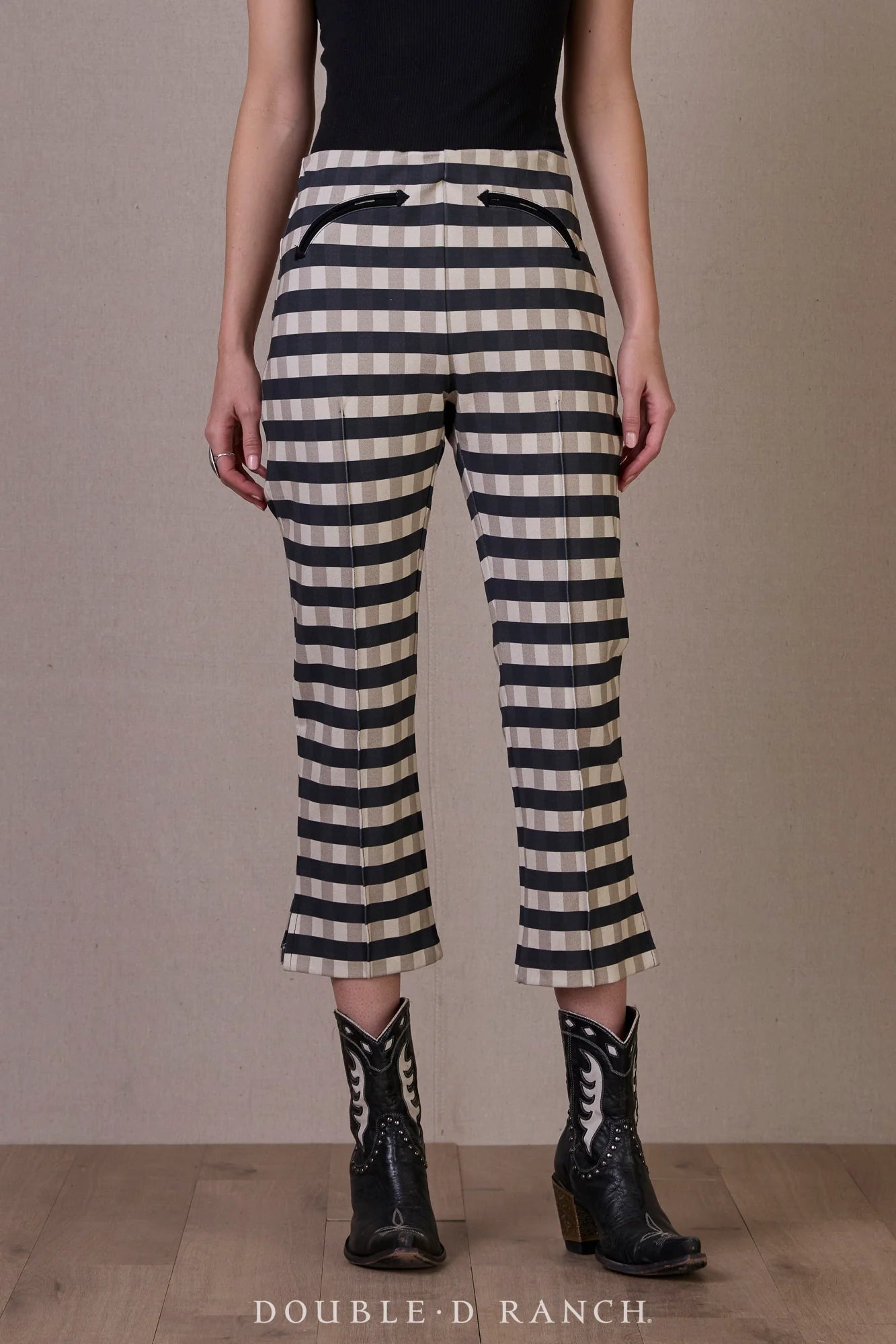 CHECKMATE CAPRI PANT P653