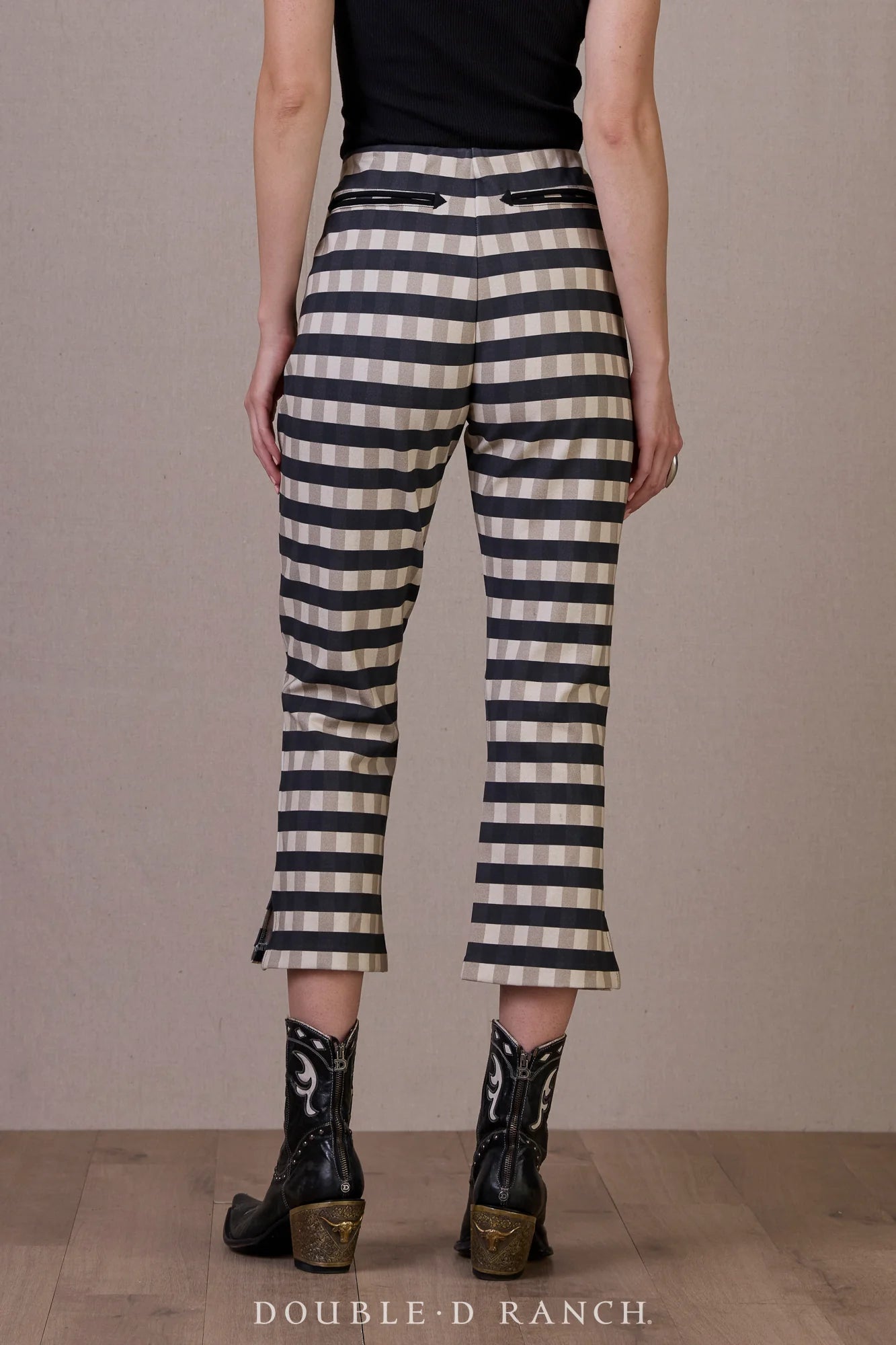 CHECKMATE CAPRI PANT P653
