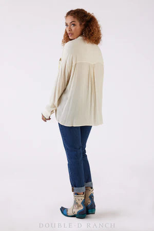 UP & OVER BLOUSE T3968