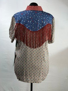 CF33-PATRIOTIC FRING TOP XL