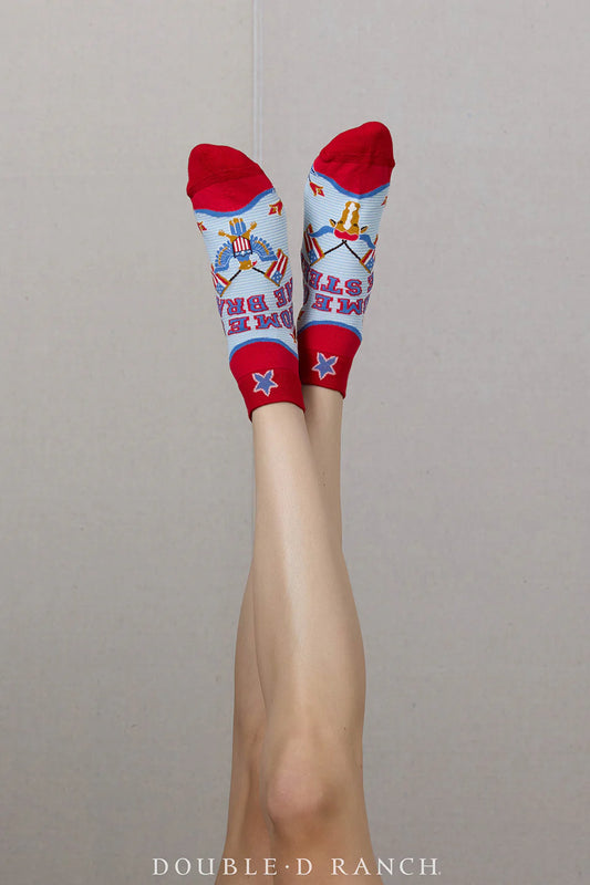 NU PATRIOT SOCK-BOOTY