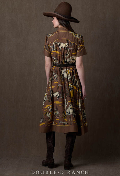 OIL CAMP DRESS D1513
