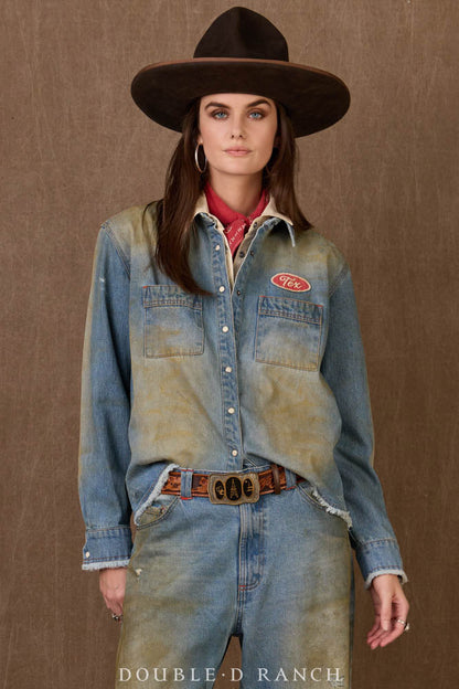 DRILLER'S DENIM WORKSHIRT T4237