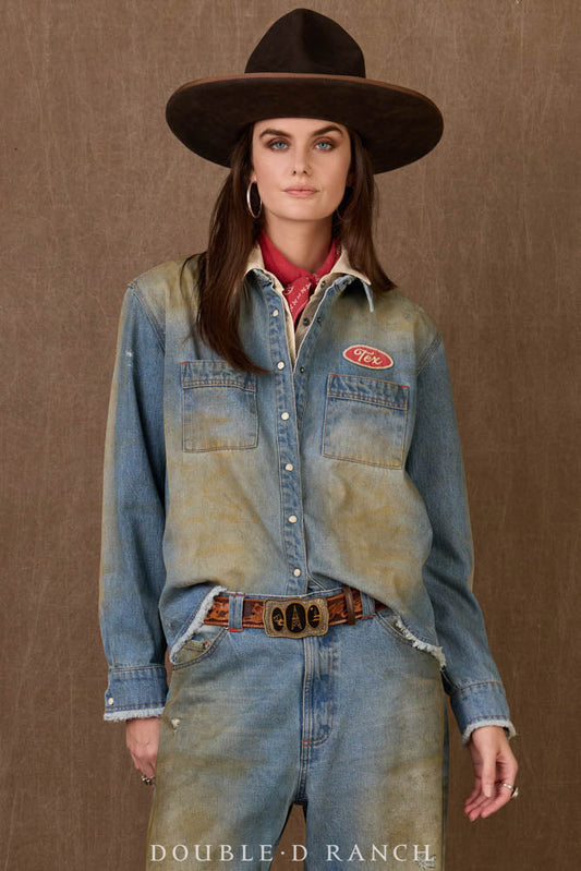 DRILLER'S DENIM WORKSHIRT T4237