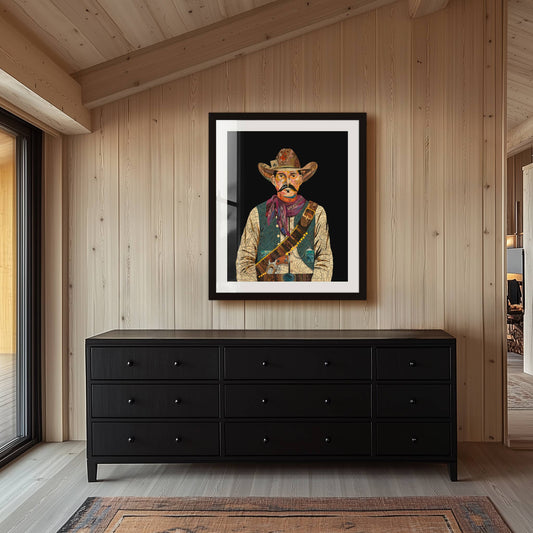 Cowboy Wall Art | Art Print | ACE OF SPADES