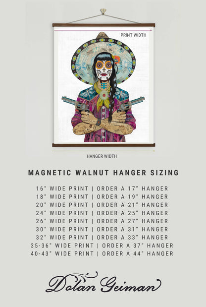 Art Print | Cowgirl Wall Art | FOOL'S GOLD (MIDNIGHT)