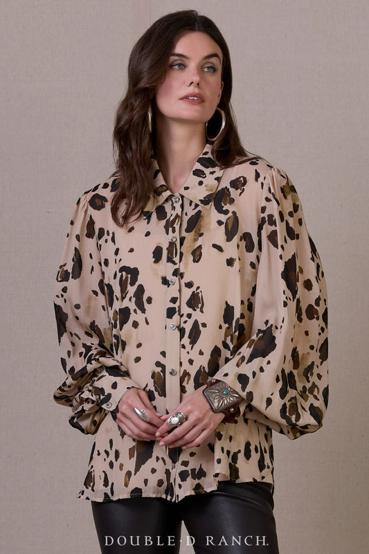 CHROME BLOUSE T4157
