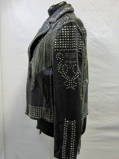 CF33-195 RHINESTONED COWBOY JACEKT 1X