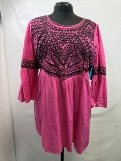 CF103-8 PINK TUNIC XL