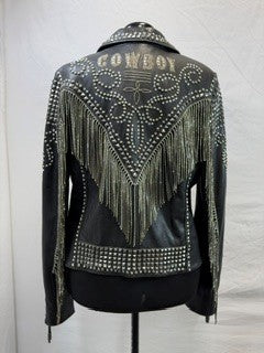 CF33-195 RHINESTONED COWBOY JACEKT 1X