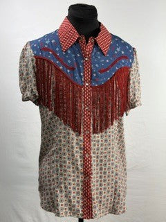 CF32-10 R/W/B/ FRINGE TOP S