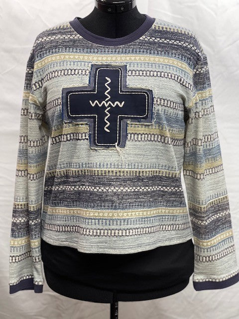 CF1-29 LS TOP WITH CROSS M