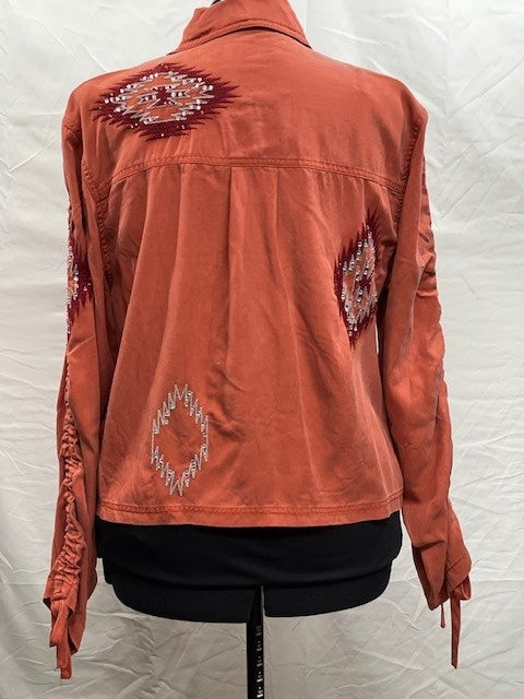 CF1-30 ZIP FRONT JACKET L