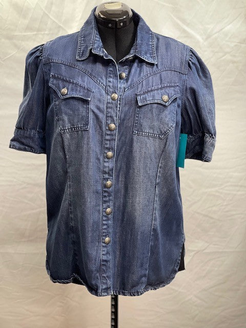 CF58-5 SS DENIM TOP L