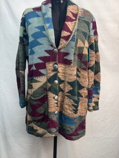 CF43-16 3/4 LENGTH SWEATER L