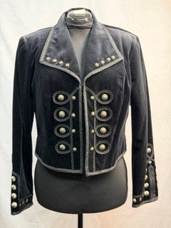 CF14-98 VELVET SCROLL JACKET L