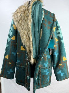 CF98-7 TASHA POLIZZA SHAWL COAT M