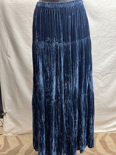 CF71-8 VELVET SKIRT XS