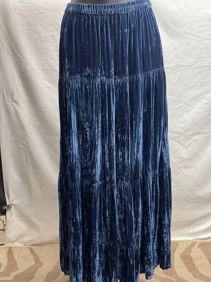 CF71-8 VELVET SKIRT XS