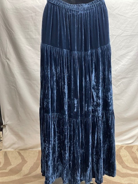 CF71-8 VELVET SKIRT XS
