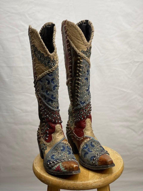 CF62-9 THIS OLD QUILT BOOT 7