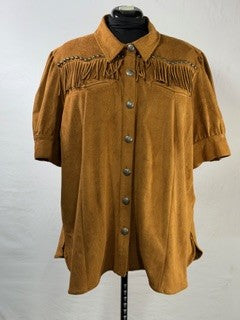 CF88-5 FAUX SUEDE TOP 2X