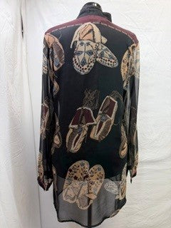 CF103-12 MOCCASIN TUNIC L