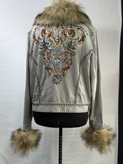 CF88-13 RAGSDALE JACKET W FUR 2X